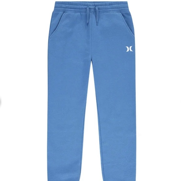 "Hurley Youth Fleece Jogger" XL 18/20 Elastic Band with Pockets Blue- With Tag - Picture 4 of 8